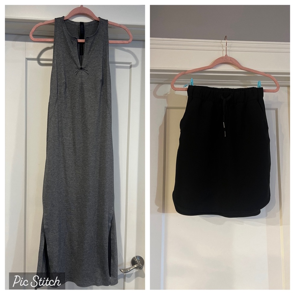 SOLD LOCALLY Lululemon dress/skirt bundle size 4